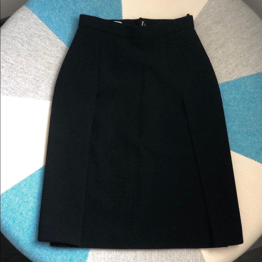 Prada A-line Wool Skirt